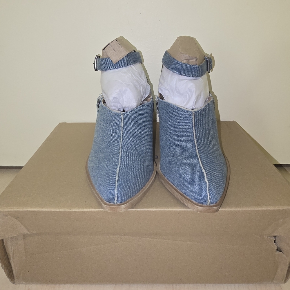 New In Box Lucky Brand Winola Ankle Strap Shooties Size:  6 - Picture 9 of 12